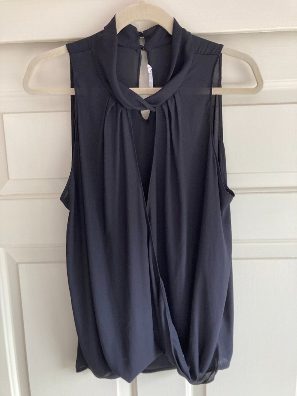 LUSH Chiffon Halter Neck Blouse XL
